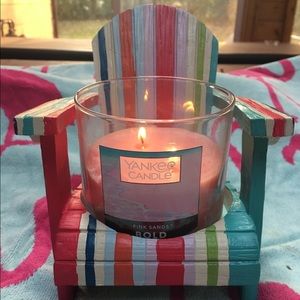 Yankee Candle beach chair candle holder